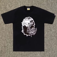 MEN'S TOP T-SHIRT Bape Made Ape Head Tee Black Bape T-Shirt/