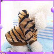 Funky Hat and clothes Warm clothing for dogs Tiger Transformation Pet costume cute cat clothes