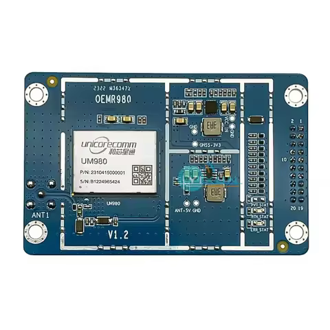 UM980 Development Board RTK Differential Base Station Full Frequency High-precision Positioning Navi