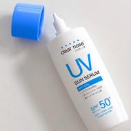 [ขวด80ml.] ครีมกันแดด Clear Nose คุมมัน ไม่อุดตัน บางเบา กันน้ำ กันเหงื่อ กันแดด ไม่เป็นคราบ เคลียร์