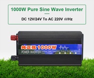 {UU61} 1000W Solar Power Inverter Pure Sine Wave Converter DC 12V 24V 48V 60V to AC 220V 60HZ Electr
