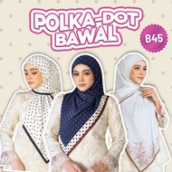 ZOE ARISAH [RAYA 2026] BIDANG 45 TUDUNG PRINTED BAWAL HIJAB COTTON VOILE Bercorak Scarf Shawl Muslim