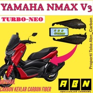 Side Body Cover Nmax Turbo Carbon Kevlar Carbon Kevlar Carbon Fiber Parts Original Yamaha