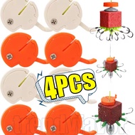 2/4 Artificial Lures Holder - Quick Lock  Bait Holder Tool - Anti-Slip Lure Tight Line Clamp - Begin