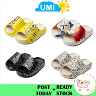 READY STOCK UMI Kanye West Yezzy Slide Men's and Women's Casual Slippers Sandals