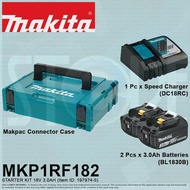 Makita Starter Kit 18V Battery (3.0Ah 5.0Ah and 6.0Ah) and Charger DC18RC