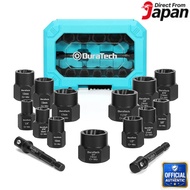 DURATECH Nut Extractor Socket Set Nut Twister Broken Bolt Extractor Nut Remover Stripped Bolt Nut Ex