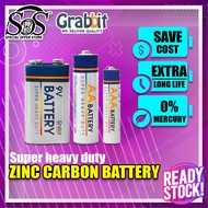 Grabbit Battery - Bateri Kuasa Tinggi - AA / AAA / 9V Battery Wholesale Factory Price Bateri Murah