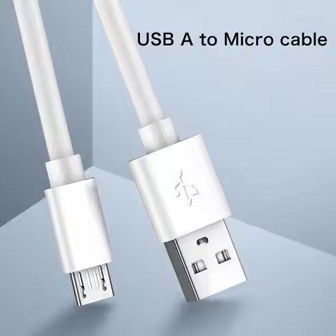 USB A to Micro Charging Cable for Android Charging Cable Cord Compatible For Power Banks For Samsung