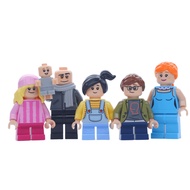 Ploybrick |instock| Gru Family 6 Pieces From The Set 75583 Gru's Mansion | Authentic 1 MINIONS