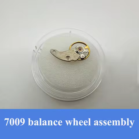 Watch Repair Parts Balance Wheel Assembly Suitable for 7009 Movement Watch Accessories Universal Fit