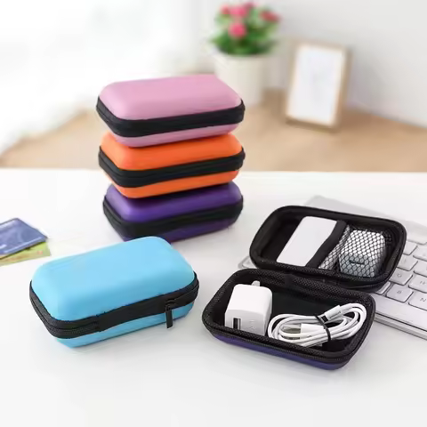 Portable UNO Card Holder Hard Shell Travel Case Mini Coin Wallet Zero Bag for Kids Board Game Storag