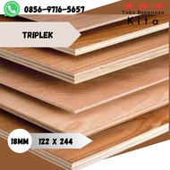 Triplek 18mm 122x244 Meranti Campur Grade QTY