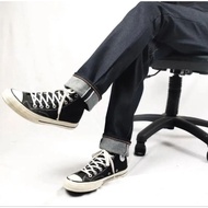 Denim selvedge accent 15 oz / men's selvedge jeans trousers