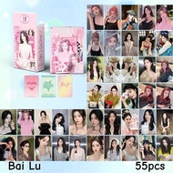 50-55pcs Chinese Drama Actor Bai Lu Holographic Lomo Cards Coroner's Diary Landy Li Landi Ao Ruipeng