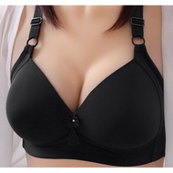 Women Plus Size (36 to 44 )Wireless Bra Non-wired Baju Dalam Wanita Bra Tanpa Dawai Coli Wanita