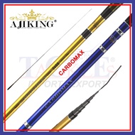 Ajiking Carbomax Pole Joran Pancing Pole Fishing Rod 1.5M-4.5M