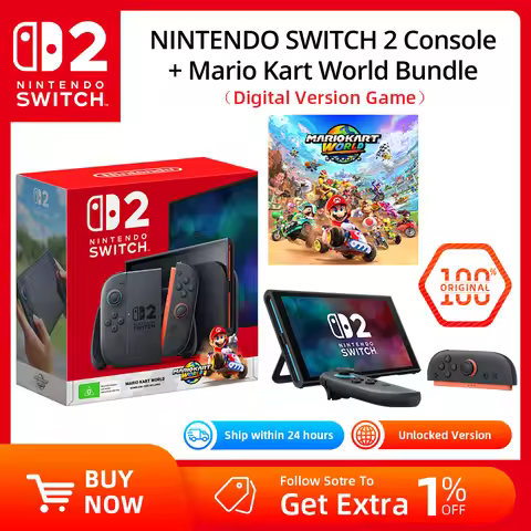 Nintendo Switch 2 Game Console NS 2 Handheld Game Console 7.9-inch LCD 1080P Magnetic Design NS2 Nin