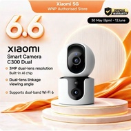 Xiaomi Smart Camera C300 Dual｜Two-directional shooting｜PTZ Camera Viewing Angle｜Full colour night vi
