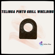 1 Pc Welding Door Ear Bracket/Telinga Pintu Grill Welding /Telinga Mangga Pintu Besi Grill /Padlock Ear Bracket Whelding