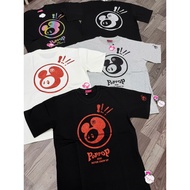 Unisex PopPop Glitter Medal.SaiGon T-Shirt – Loose T-Shirt with Glitter Print, Mickey T-Shirt