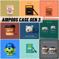 HEALTHFUL Cartoon Ins AirPods Case 3rd Gen TWS Pro 6s Earpod Apple tws i500 Airpods Protective Case