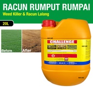 20L CHALLENGE Glyphosate 41% Weed Killer (Racun Rumput Lalang/Ubat rumput/Racun Rumput Rampai)