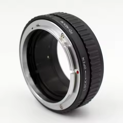 FD-NEX/M Macro Focusing Helicoid LENS ADAPTER For Canon FD to Sony E Mount NEX-7 A6300 A6500 A6000 A