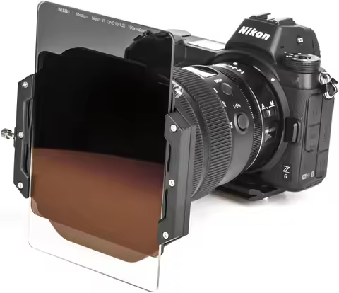 NiSi 100mm Filter Holder for Nikon Z 14-24mm f/2.8 S, Holds 2 Filters 100x100mm/100x150mm, 360° Rota