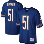 NFL Chicago Bears Jersey Dick Butkus Football Tshirt Sports Tee Fans Edition