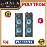 Speaker Aktif Polytron Dual Woofer Pas 10DF22