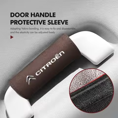 2Pcs Car Roof Pull Cover Handle Gloves For Citroen C2 C3 C4 C5 X7 Berlingo Xsara Picasso Auto Access