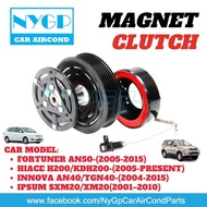 INNOVA,FORTUNER, IPSUM,HIACE 2007 COMPRESSOR MAGNET CLUTCH 7PK 🆕BRAND NYGP🆕 NYGP