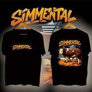 Cow farmer t-shirt simental cow design young farmer t-shirt cow t-shirt