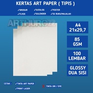 85 GSM A4 art paper, 100 sheets/85 gram thin art paper