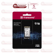 PCIe M.2 2242 Gen 4x4 : 1TB : MTE410S (R max 5000 MB/s / W max 3500 MB/s) Transcend - รับประกัน 5 ปี