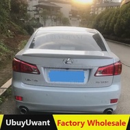 On sale For Lexus IS Series Car Spoiler Wing 2006-2012 ABS Material Trunk Color Spoiler OLD IS250 IS