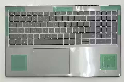 Original For DELL Inspiron 15Pro 5510 5515 Laptops Palmrest Upper Cover Top Case Portuguese Keyboard