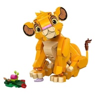 Simba the Lion King Cub Model Disney Cartoon Building Blocks Toys Gifts for kids 222PCS Bricks Compa