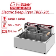 The Baker Commercial Electric Deep Fryer TBEF-20L / Dapur Goreng Elektrik