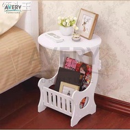 Avery - PRO 011 - Small Bedroom Table aesthetic Bedroom Table Corner Table Multipurpose Bookshelf