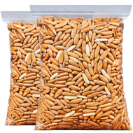 (คุณภาพดีและการจัดส่งที่รวดเร็ว)巴西松子Brazil Pine Nuts ใหม่ ขนมถั่วลันเตาขนาดใหญ่ - 500g