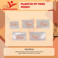 PP Tofu Plastic Bags Size 10x30, 12x35, 13x35, 15x35, 17x35 PP Plastic Bags ThinBENINGs PP Tofu/s 10