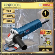 BOSCH GWS 750-100 ( GWS750 ) (750 WATT) 4” ANGLE GRINDER (1 YEAR WARRANTY) !