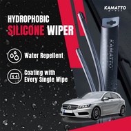 Kamatto Wiper Mercedes Benz A-Class W176 Facelift (2012-2018) Hydrophobic Silicone Windshield Wiper 