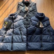外國預訂 3色選 Arcteryx logo 背心羽絨外套