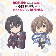 GANTUNGAN BOFURI Maple Keychain - Bofuri Anime Keychain - Acrylic Keychain