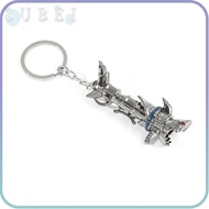SULIN Arcane Necklace Jewelry, Game League of Legend Arcane Jinx Keychain,  Game Accessories Metal L
