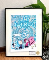 death nyc版画《hermes&史努比》