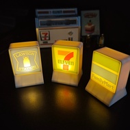 【Shipment Within 24 Hours‌】 Magnetic Mini Convenience Store Light Box Fridge Magnet Creative Display